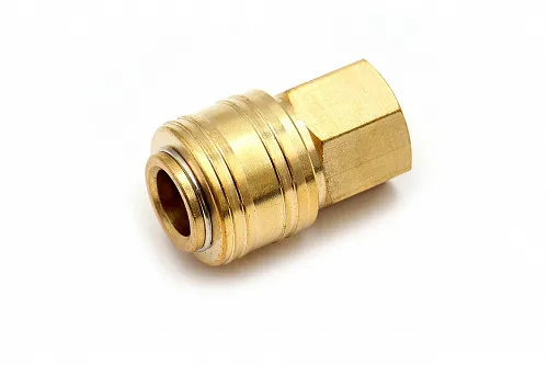 Пневмофитинг латунный БРС SF 3/8 "Мама" + внутренняя резьба (Евро)